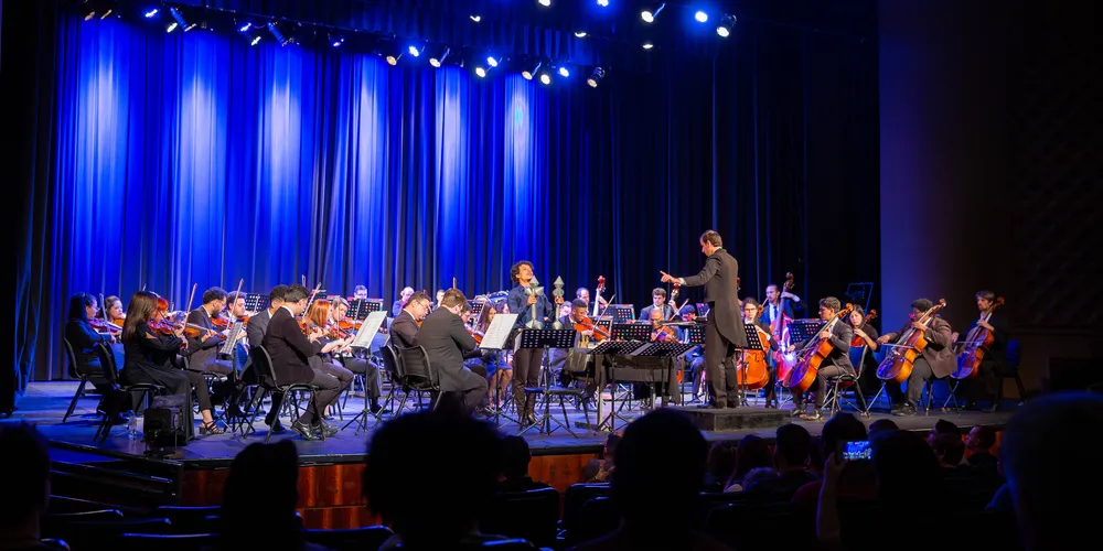 Orquestra Sinfônica de Ponta Grossa está presente em grandes
momentos do município