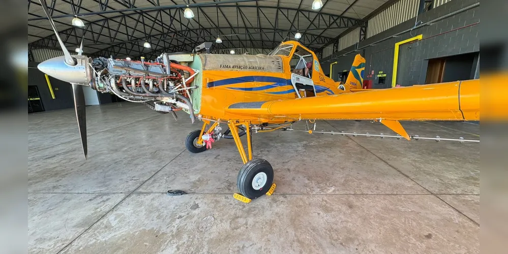 Os investigados transportaram quase uma tonelada de cocaína em aeronaves agrícolas no interior do Paraná