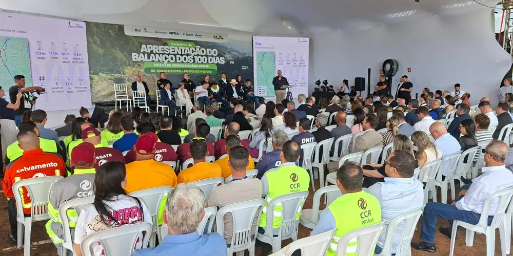 PR Vias apresentou principais intervenções e resultados dos trabalhos executados neste período.