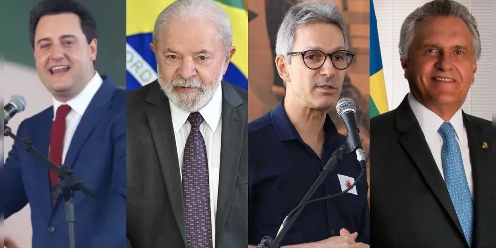 Ratinho Junior, Lula, Romeu Zema e Ronaldo Caiado foram especulados