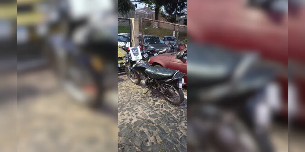 A moto foi levada à 13ª Subdivisão Policial