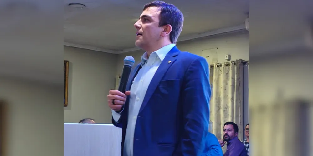 Aliel Machado destacou os impactos do projeto na saúde de Ponta Grossa e região