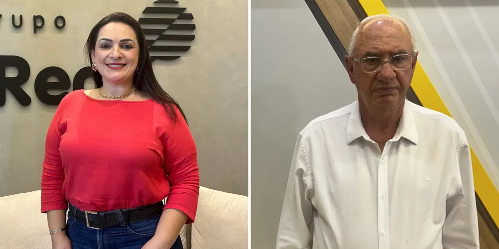 Elisangela Pedroso e Reinaldo Cardoso destacam forte cooperativismo nos Campos Gerais