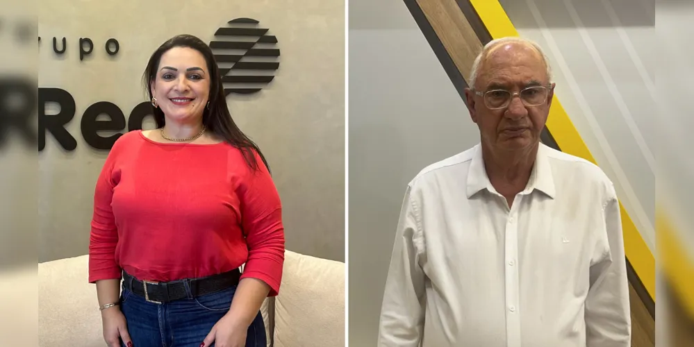 Elisangela Pedroso e Reinaldo Cardoso destacam forte cooperativismo nos Campos Gerais