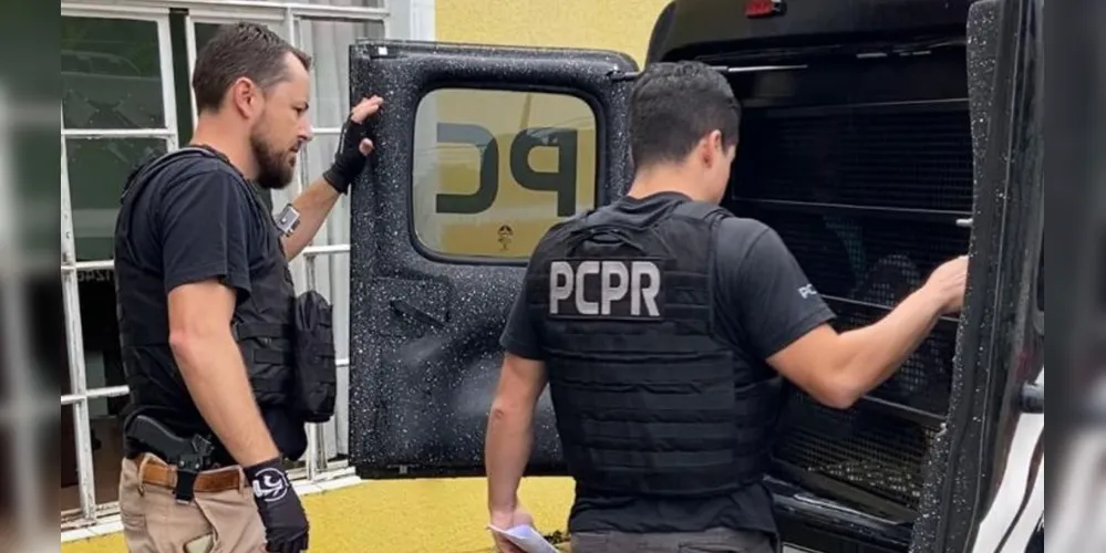 O preso foi conduzido à cadeia pública de Castro