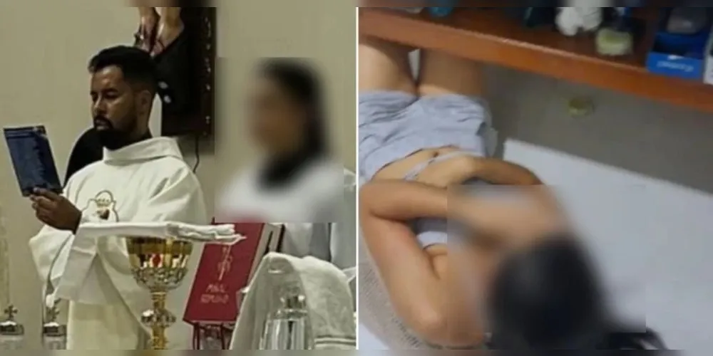 Após ser flagrada,  
mulher registra boletim de ocorrência por conta da "divulgação indevida das imagens".