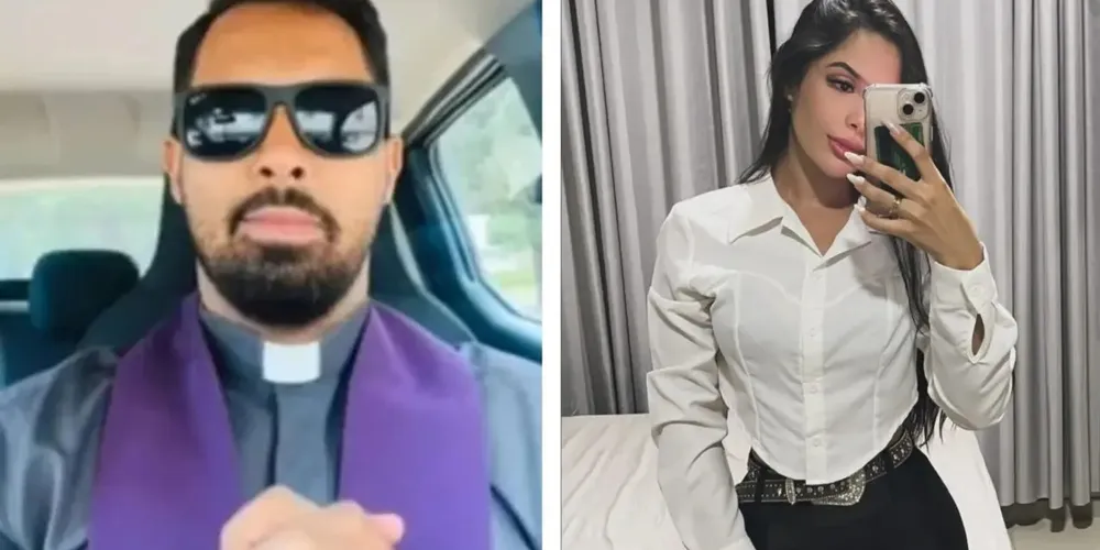 Caso ganhou repercussão nas redes sociais após o padre se envolver com uma fiel