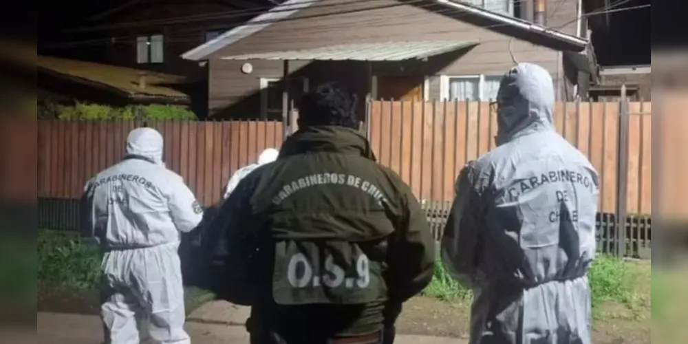 Residência onde crime aconteceu