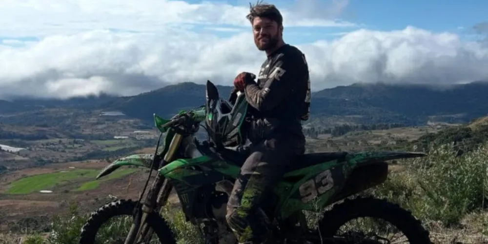 Piloto de Enduro foi encontrado morto em Santa Catarina.