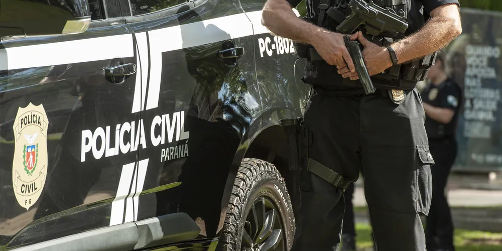 A Policia Civil do Paraná cumpriu o mandato
