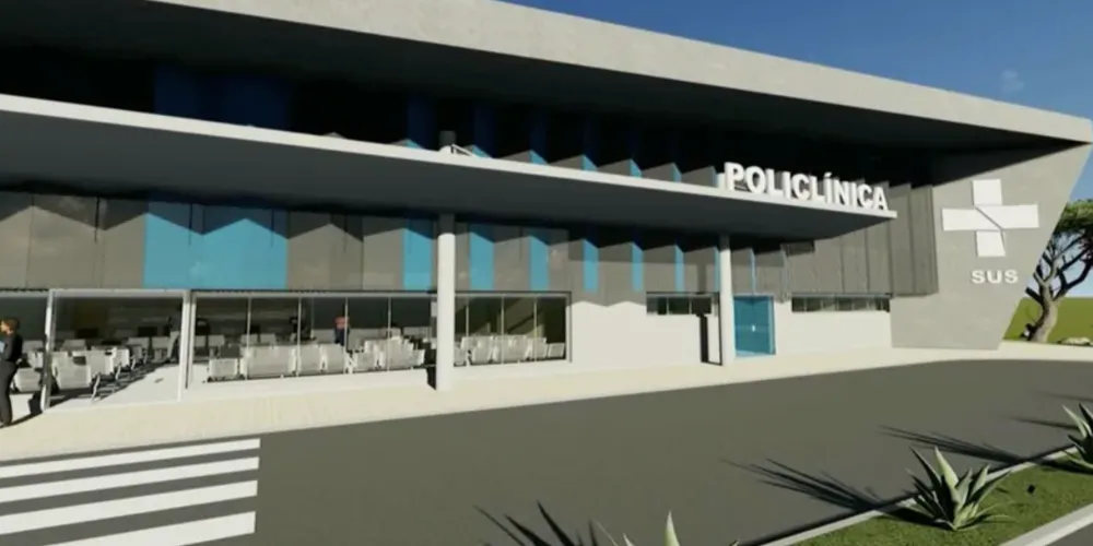 Policlínica de Ponta Grossa terá 40 consultórios