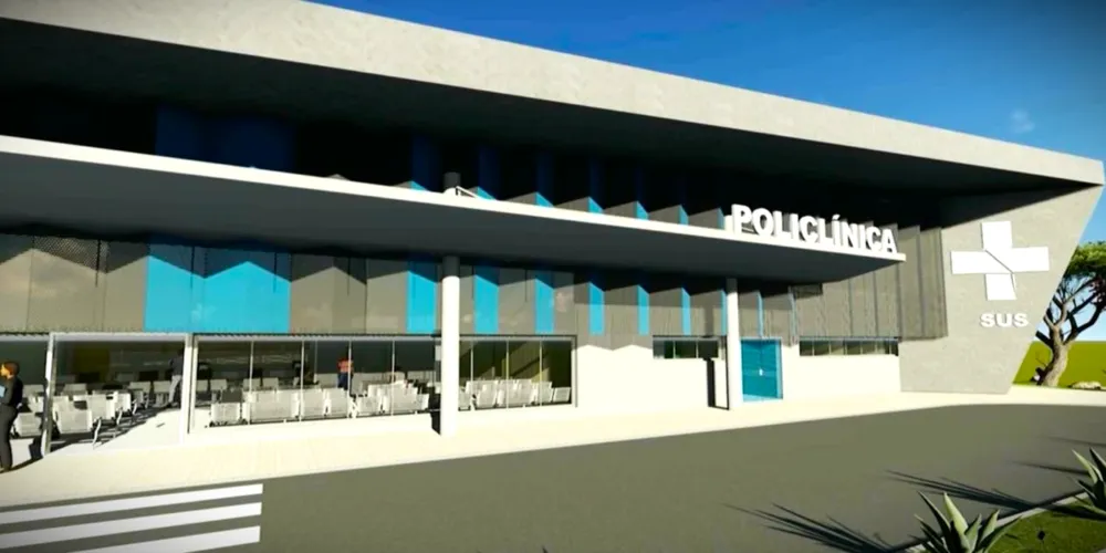 Policlínica terá mais de 3 mil metros quadrados
