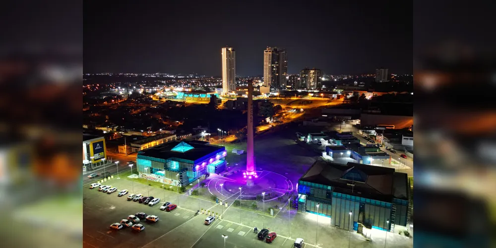 A Chaminé (antiga olaria) ficará iluminada até 30 de setembro