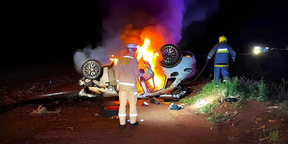 Corpo de Bombeiros foi acionado para atender a ocorrência