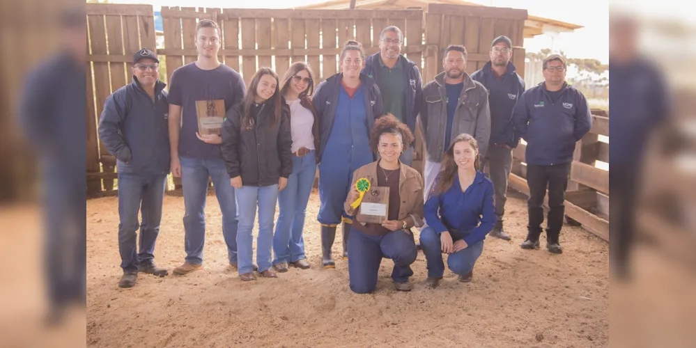 Fazenda Escola Capão da Onça (Fescon-UEPG), junto ao Curso de Zootenia, foi premiada na Semana do Cavalo Campos Gerais: Expo Genética