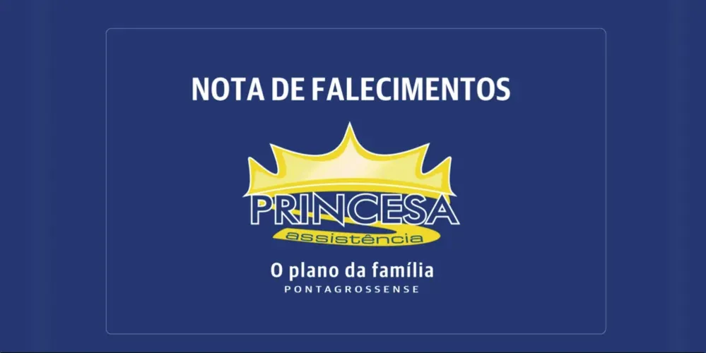 Informações são do Serviço Funerário Municipal de Ponta Grossa