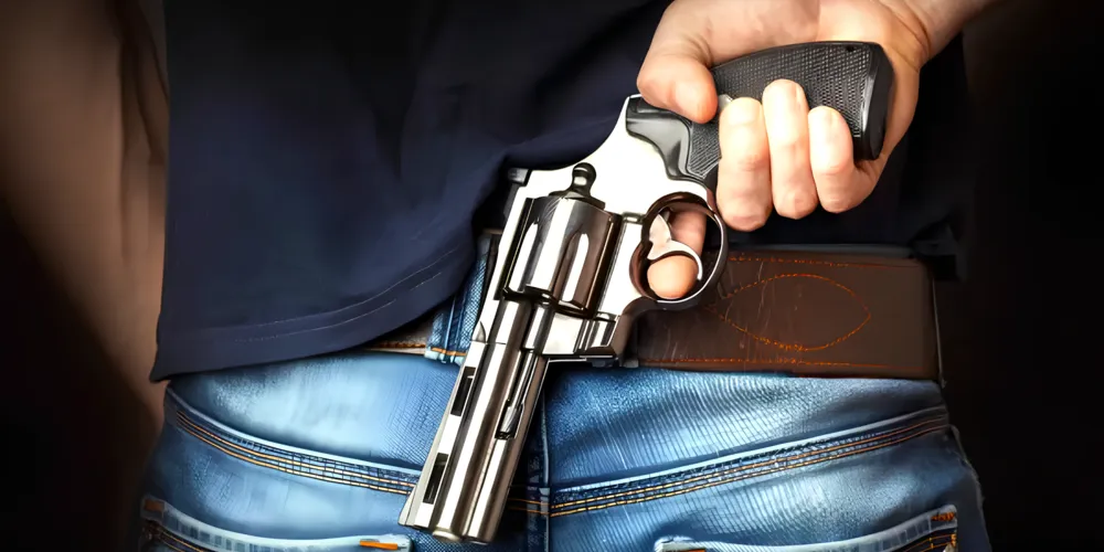 Câmeras de monitoramento registraram a ameaça