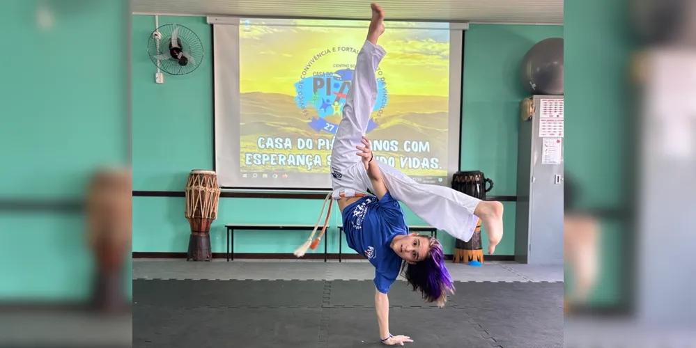 Bruna já soma diversos prêmios adquiridos na capoeira