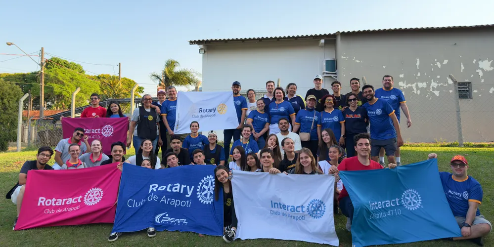 A proposta foi promover bem-estar, aproximar o Rotary da população rural e reafirmar o compromisso social da instituição