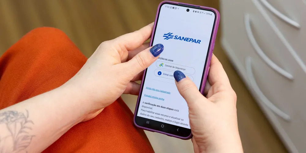 A Sanepar esclarece que a instabilidade é totalmente externa à sua infraestrutura de tecnologia