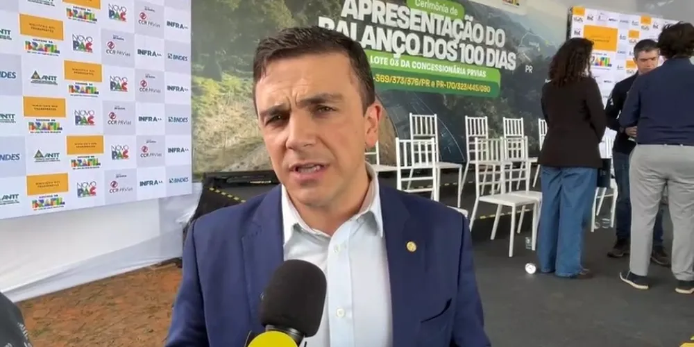 Aliel participou da cerimônia ocorrida no Parque Estadual de Vila Velha