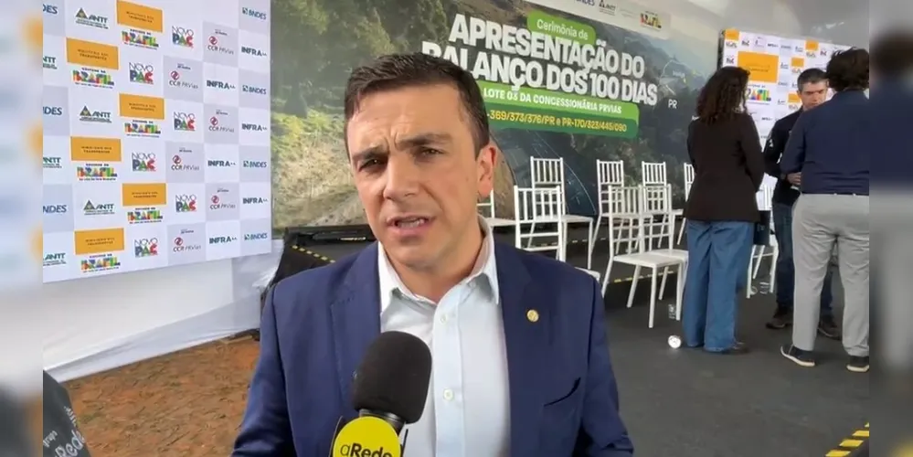 Aliel participou da cerimônia ocorrida no Parque Estadual de Vila Velha