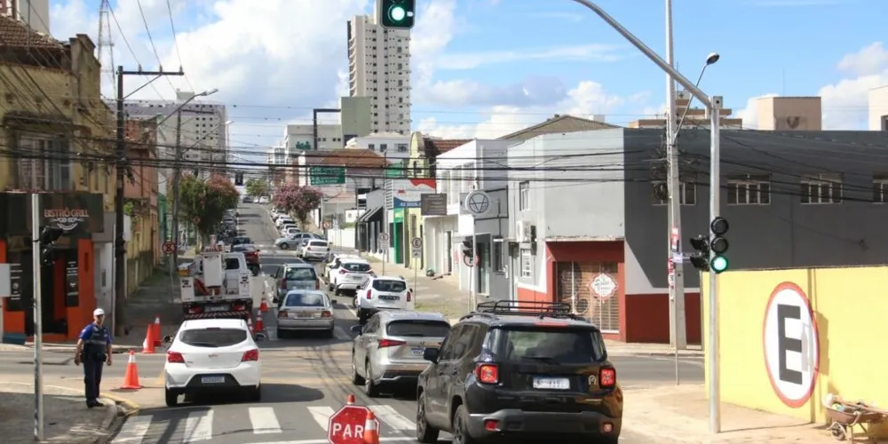 Os condutores foram destinados a prestar orientação nos locais afetados