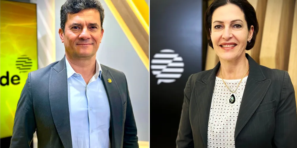 Sergio Moro e Cristina Graeml, lideranças políticas