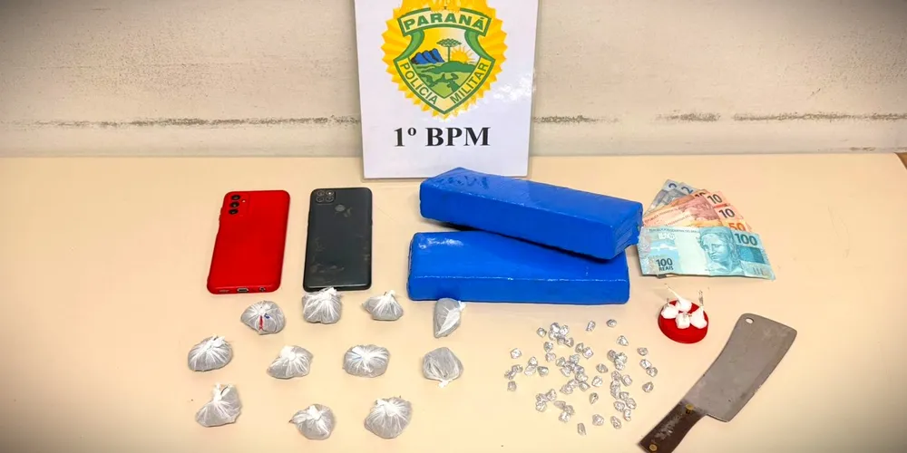 Ilícitos foram encaminhados à delegacia