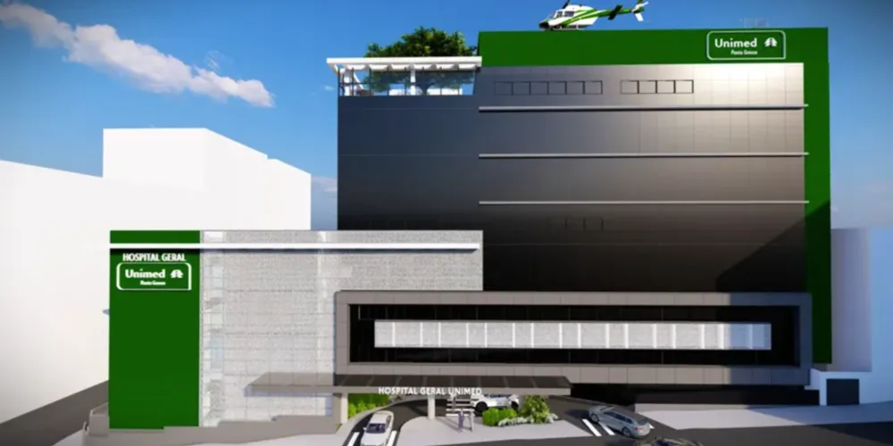 Unimed de Ponta Grossa anunciou investimento de R$ 100 milhões na Torre III do Hospital Geral Unimed na última quinata-feira (18)