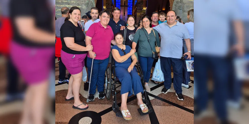 Silvia Maria da Silva e família em registro