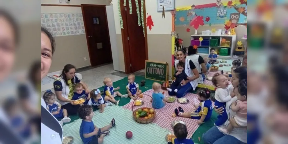 As atividades foram cuidadosamente preparadas pelas professoras, visando levar novas descobertas aos pequenos