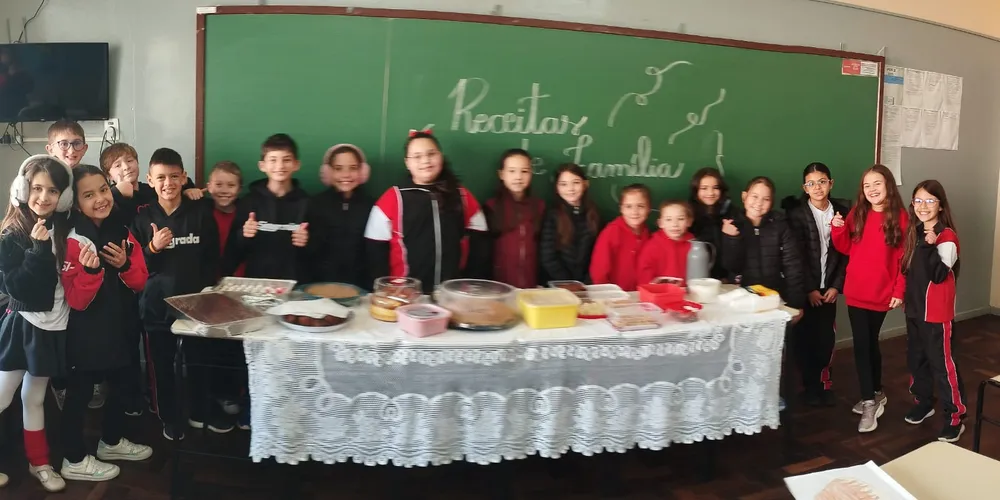 A proposta levou inúmeros aprendizados aos alunos, além de uma rica experiência familiar