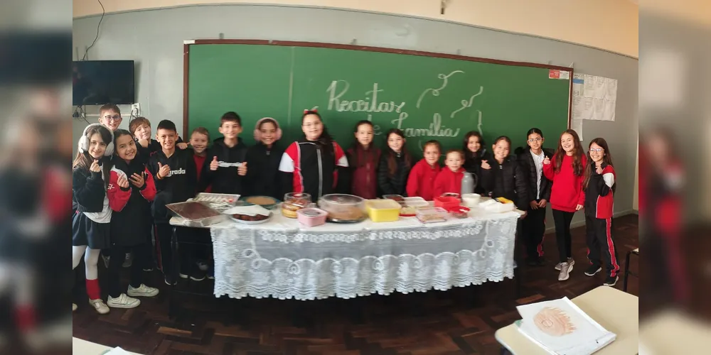 A proposta levou inúmeros aprendizados aos alunos, além de uma rica experiência familiar