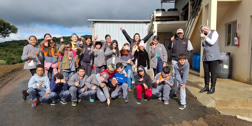 A proposta possibilitou a turma vivenciar uma rica experiência pedagógica