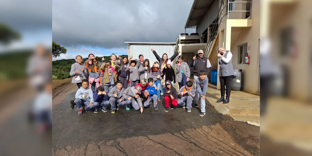 A proposta possibilitou a turma vivenciar uma rica experiência pedagógica