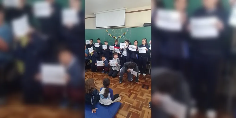 As apresentações da turma visaram esclarecer a importância de respeitar os direitos garantidos por lei
