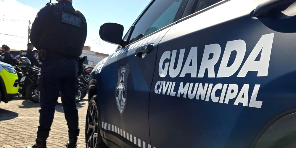 A ação foi registrada pelas câmeras do Município