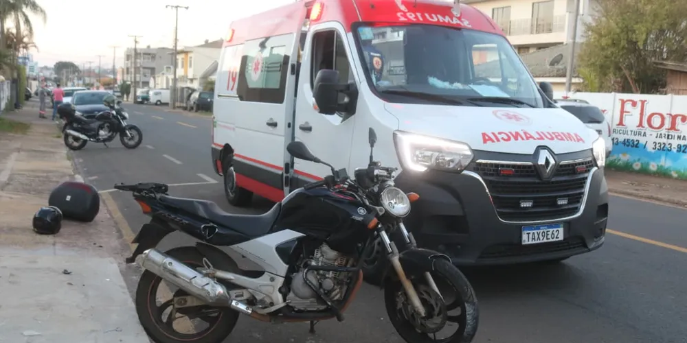 Um rapaz sofreu ferimentos leves