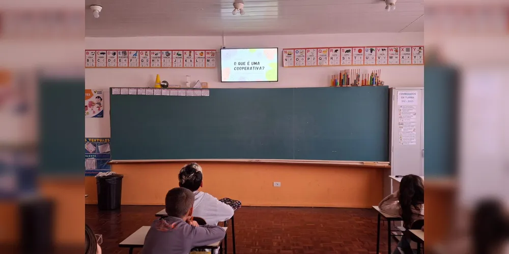 O conteúdo especial do projeto Vamos Ler, em parceria com a Frísia, foi o ponto de partida para as atividades da turma