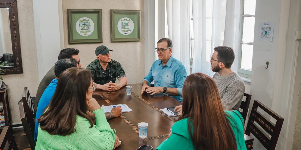 Vereadores e o prefeito Rildo Leonardi estiveram reunidos