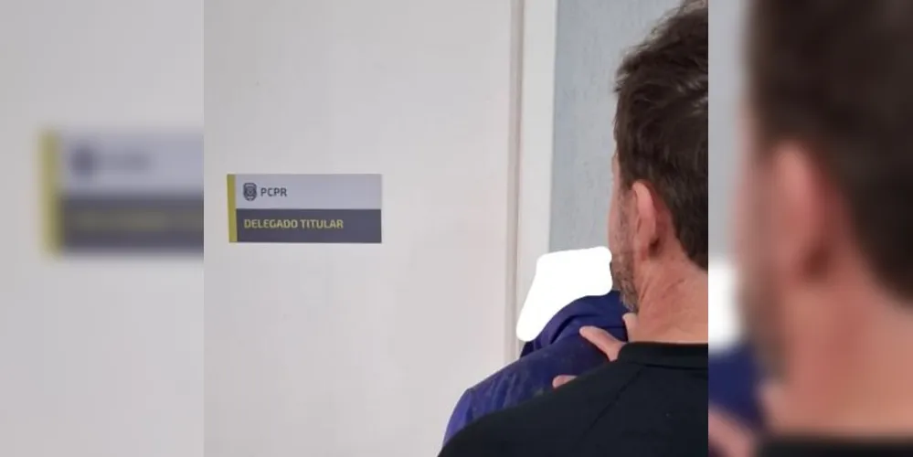 Homem foi encaminhado à Cadeia Pública de Castro.