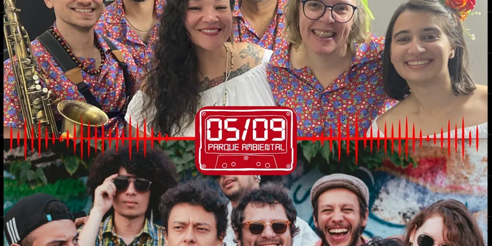 Bandas Chave de Mandril e Mambaia fazem parte da segunda programação do Sexta às Seix 2025.