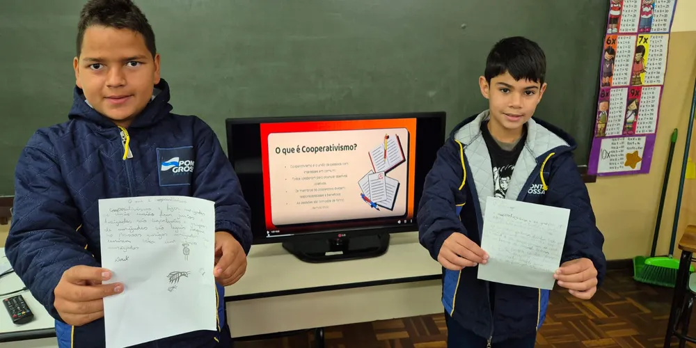 Como forma de consolidar os aprendizados, cada aluno registrou em um texto o que aprendeu com a série de dinâmicas