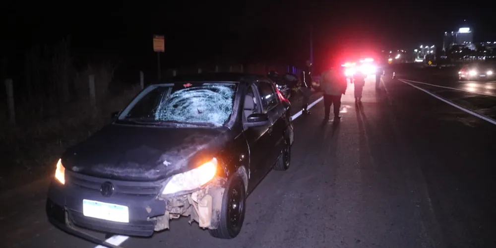Acidente ocorreu no sentido Curitiba - Ponta Grossa