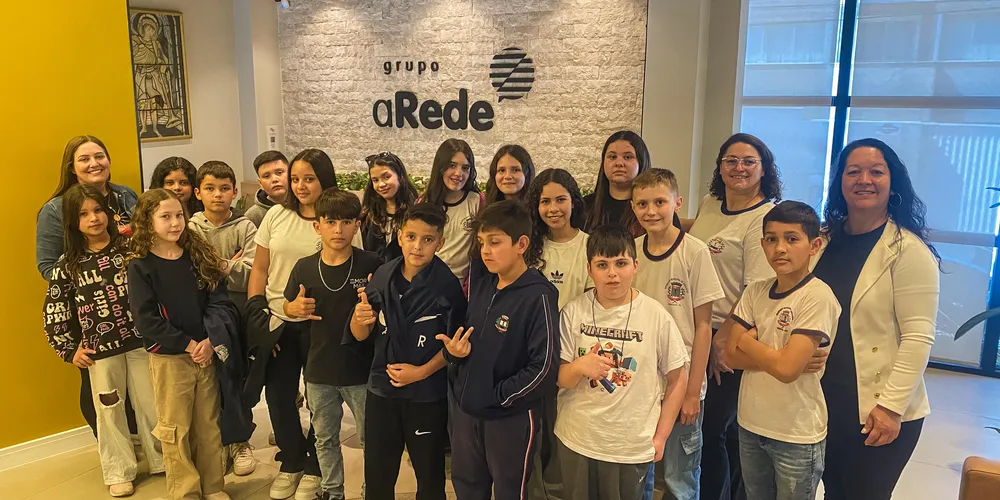 Estudantes tiveram oportunidade de realizar série de perguntas sobre Vamos Ler, Portal aRede, Jornal da Manhã e jornalismo