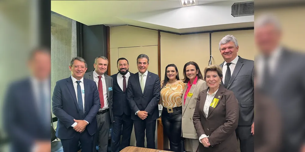 Beto Richa se reuniu com prefeitos antes do encontro com o vice-presidente Geraldo Alckmin