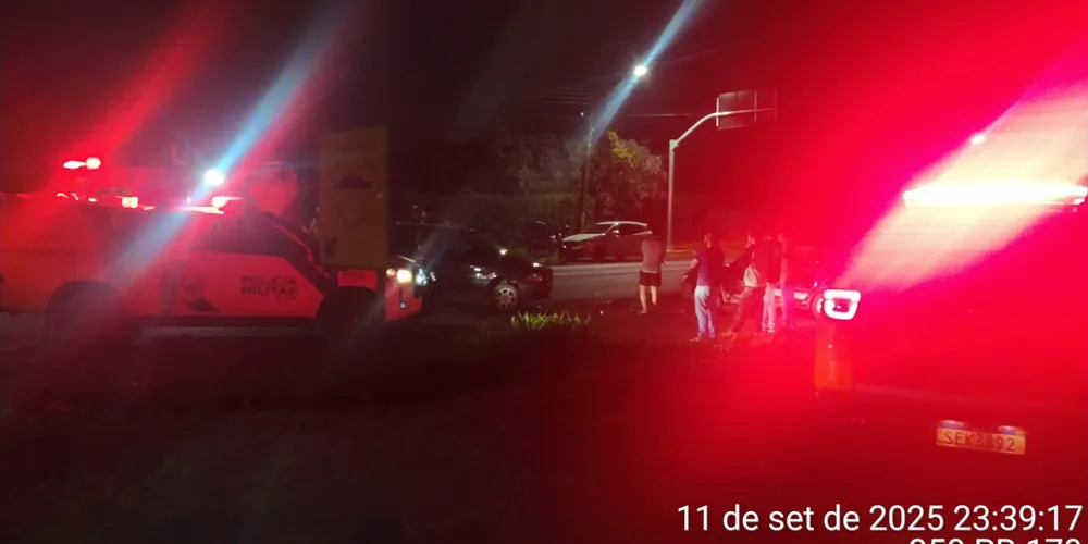 O condutor foi preso pela equipe da Patrulha Rural