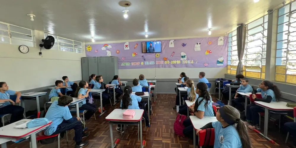 O conteúdo especial do Vamos Ler e Tetra Pak foi a base da turma para a realização das atividades