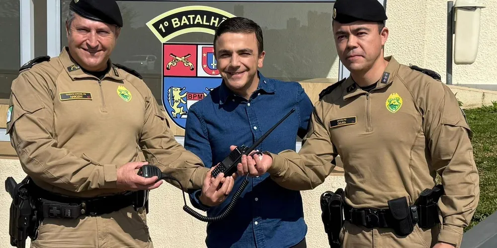 Aliel Machado realizou a entrega nesta sexta-feira (12)